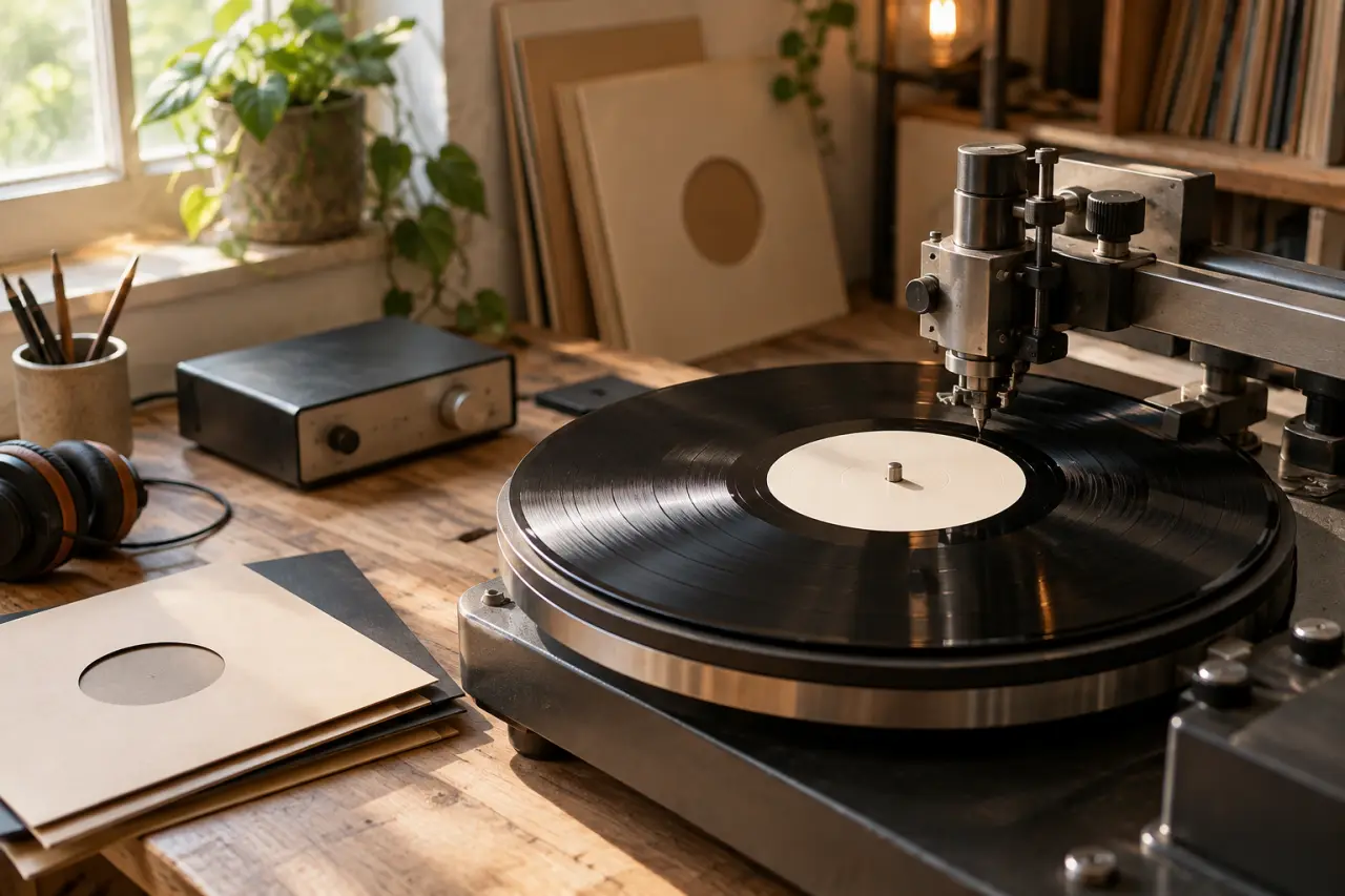 Gravure vinyle à l’unité : transformez vos propres sons en disque personnalisé