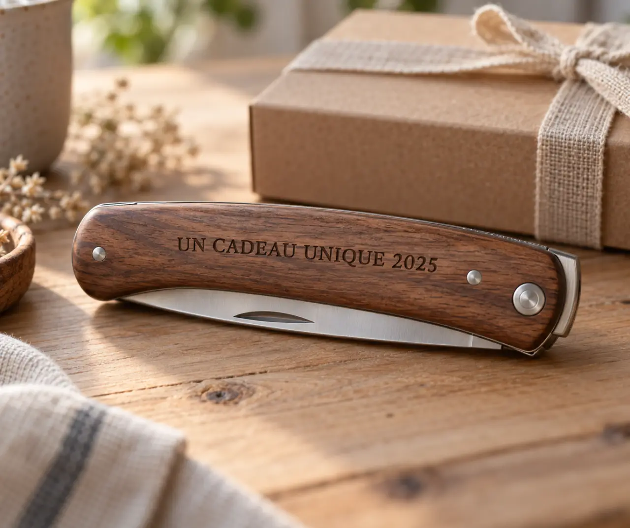 Couteau personnalisé : 20 caractères pour un cadeau utile et vraiment personnel