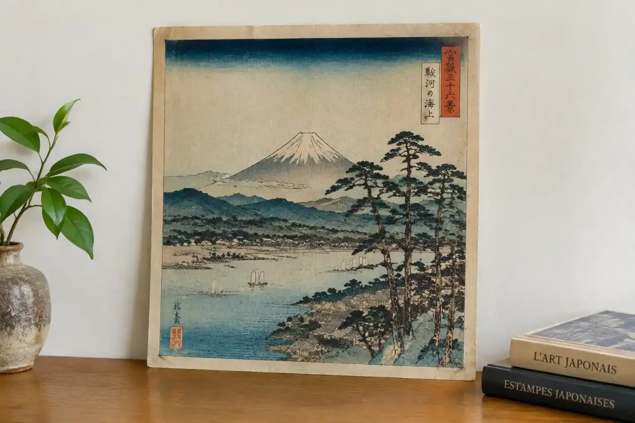 Une véritable estampe japonaise ancienne se reconnaît à la cohérence de ses indices, pas à sa signature